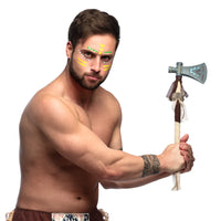 Tomahawk Axt 45 cm – Indianer Kostüm Zubehör für Karneval & Party