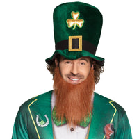 Hut Leprechaun mit Bart – St. Patrick’s Day Kostümaccessoire