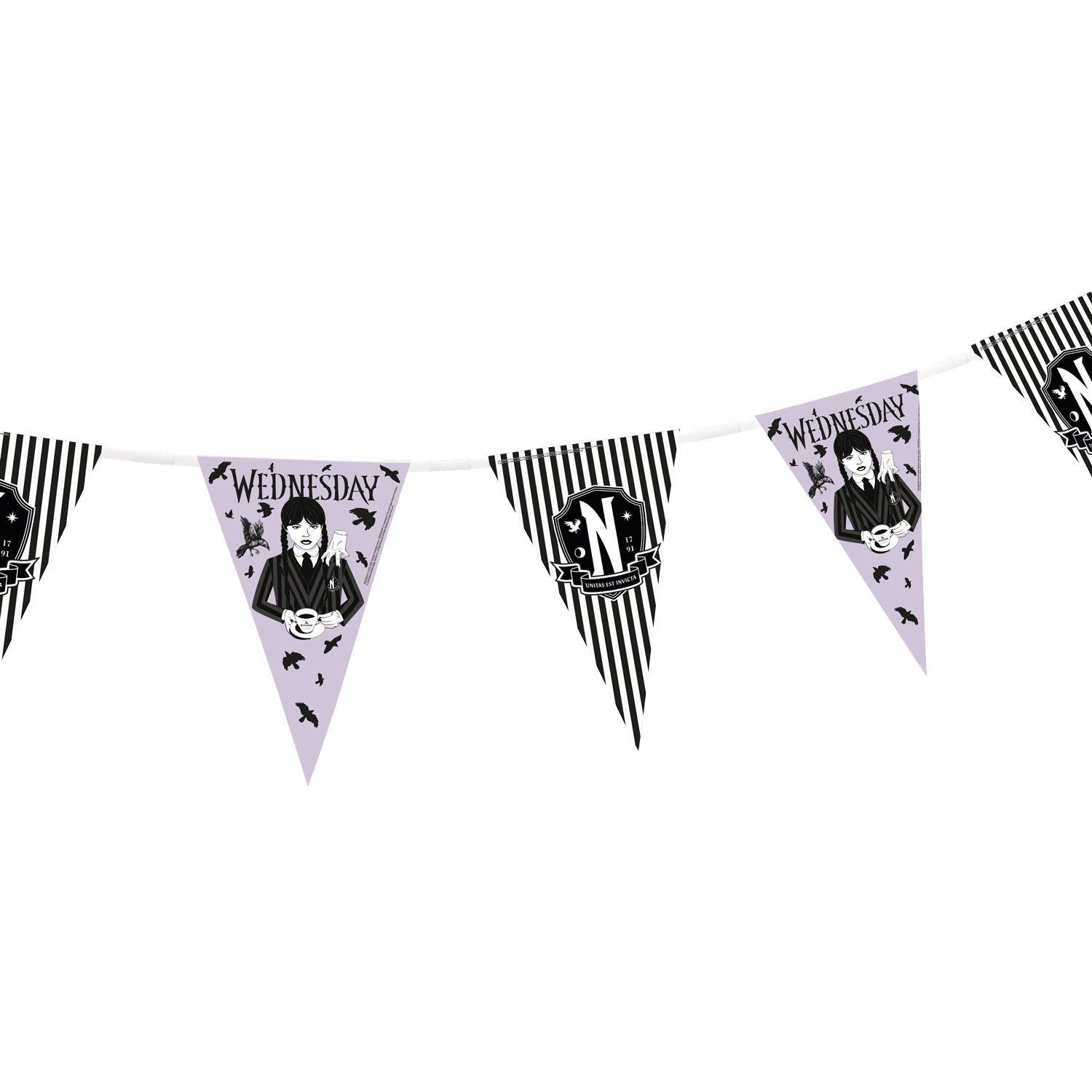 Wednesday Wimpelkette 5m 2