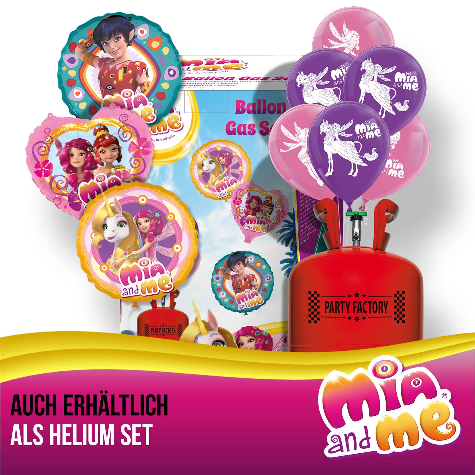 Mia and Me Latexballons Set 25 cm 10 Stk. 5