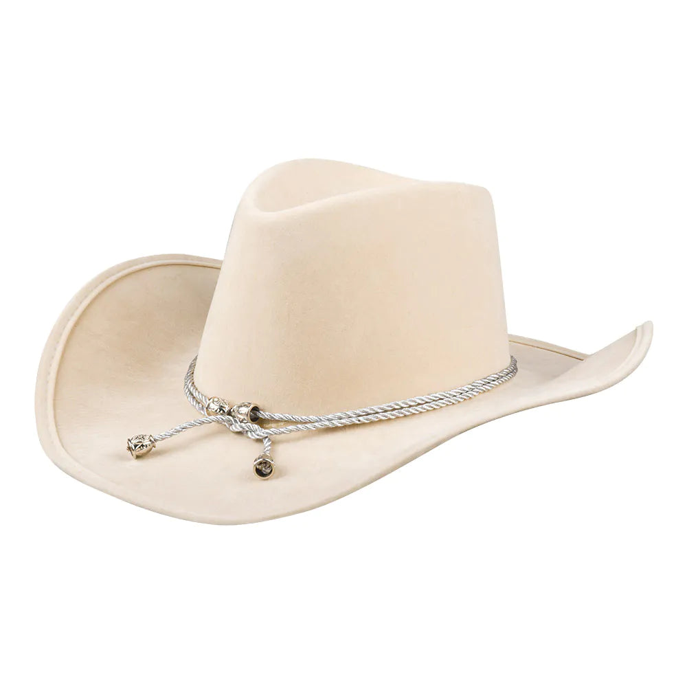 Cowboyhut North Dakota – Hut beige mit Band, Westernhut für Damen & Herren 2