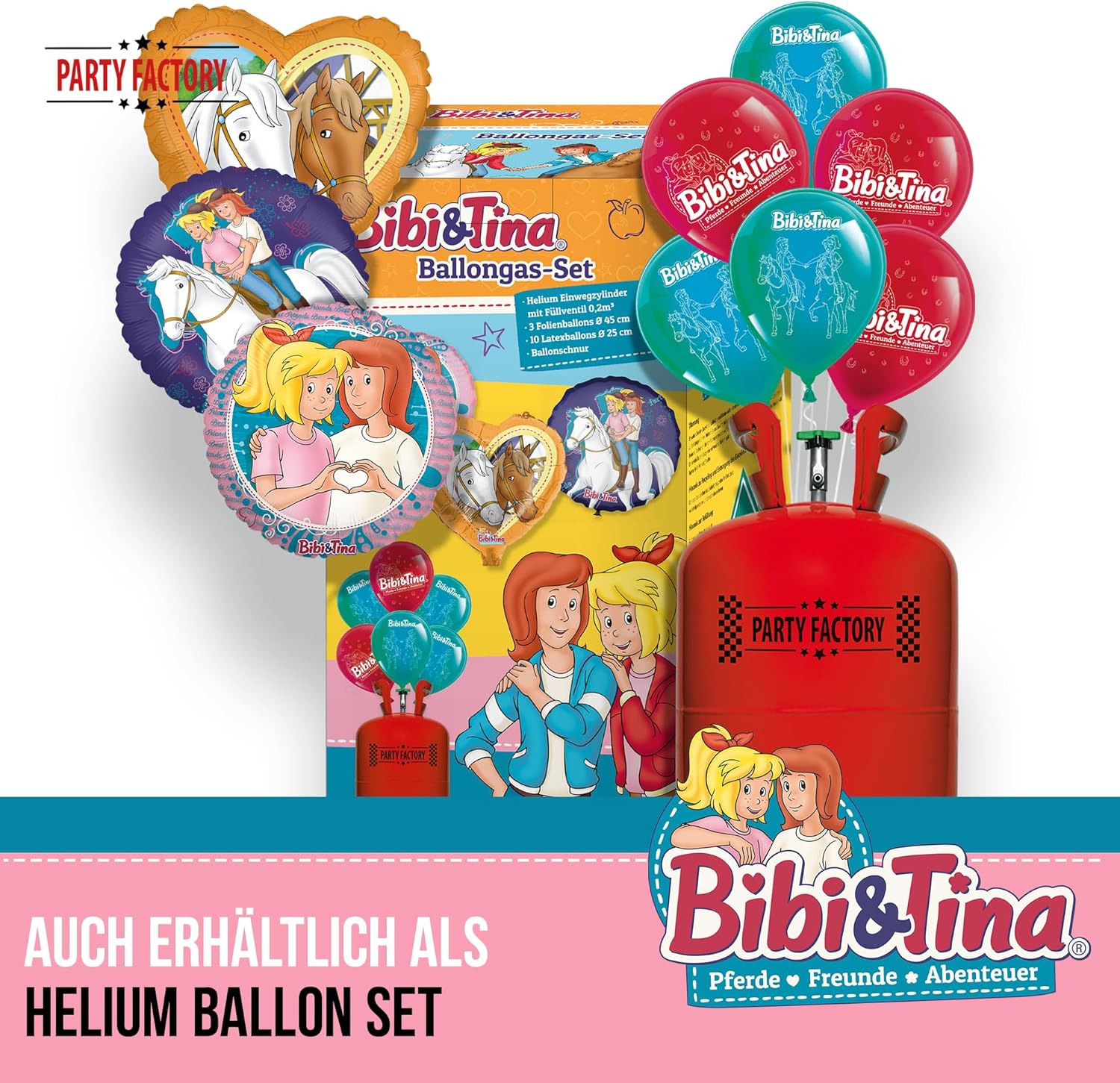 Bibi & Tina 36-teiliges Geschirr-Party Set 5