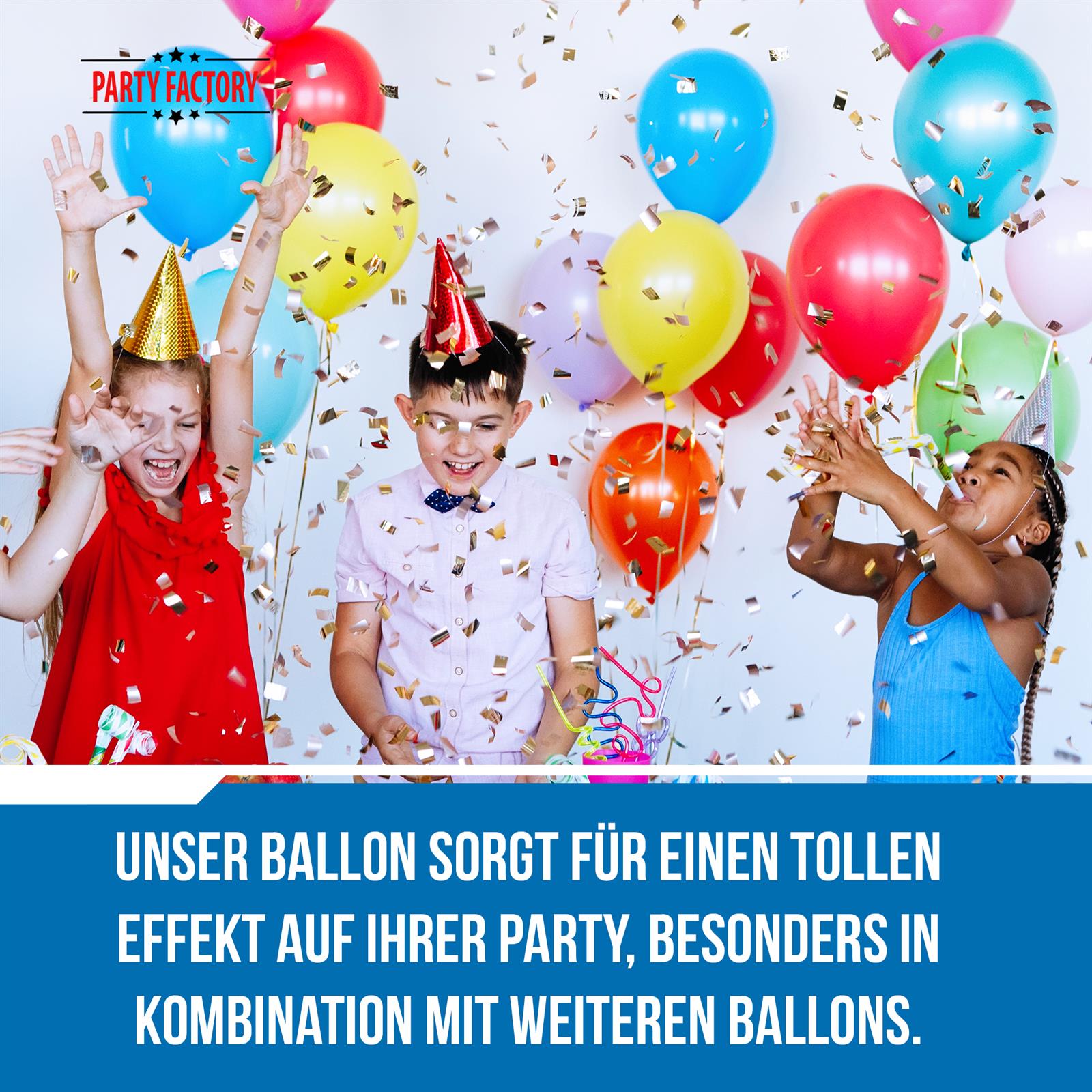 Justice League Latexballons Set 25 cm 10 Stk. 6