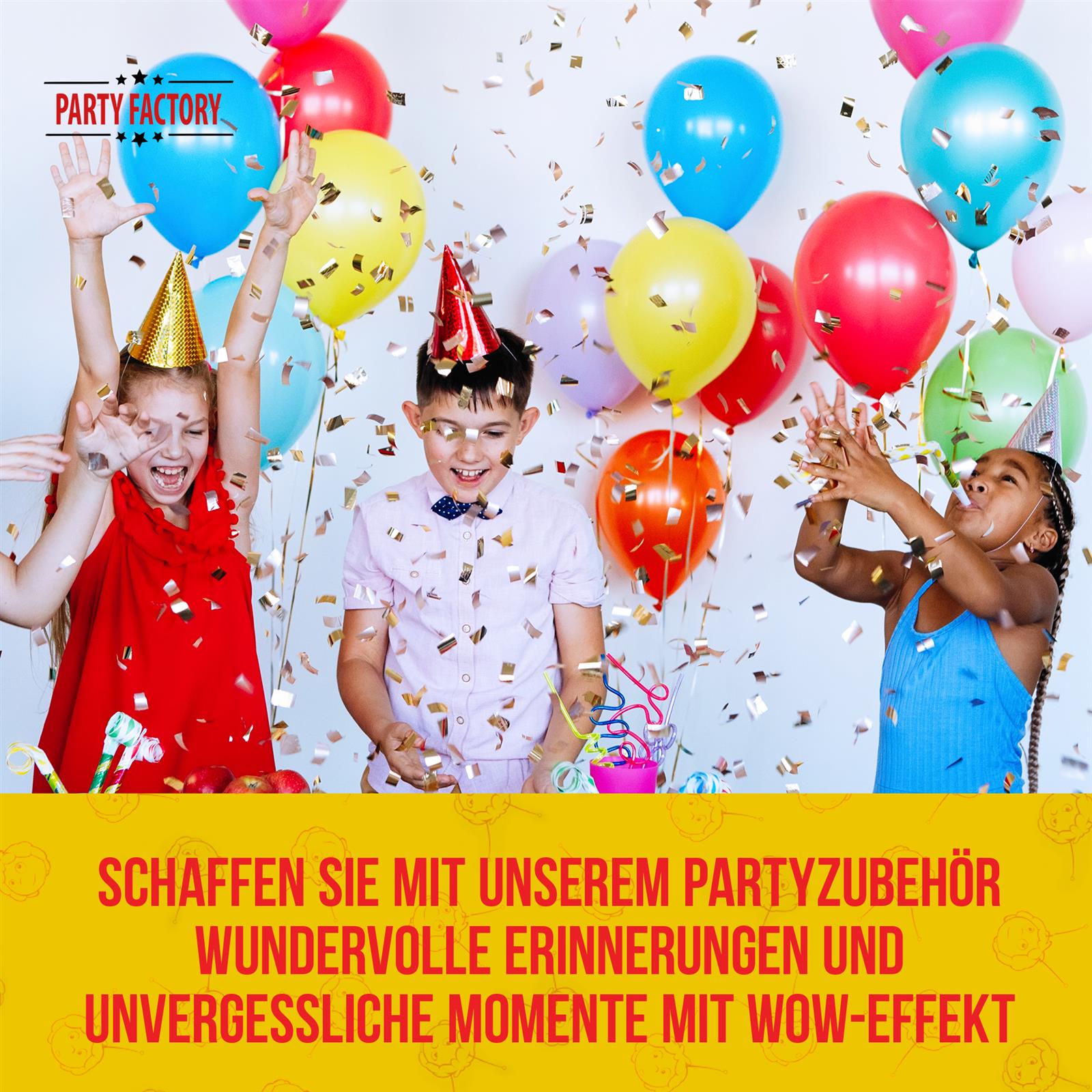 Biene Maja Partyhüte 10 Stück 6