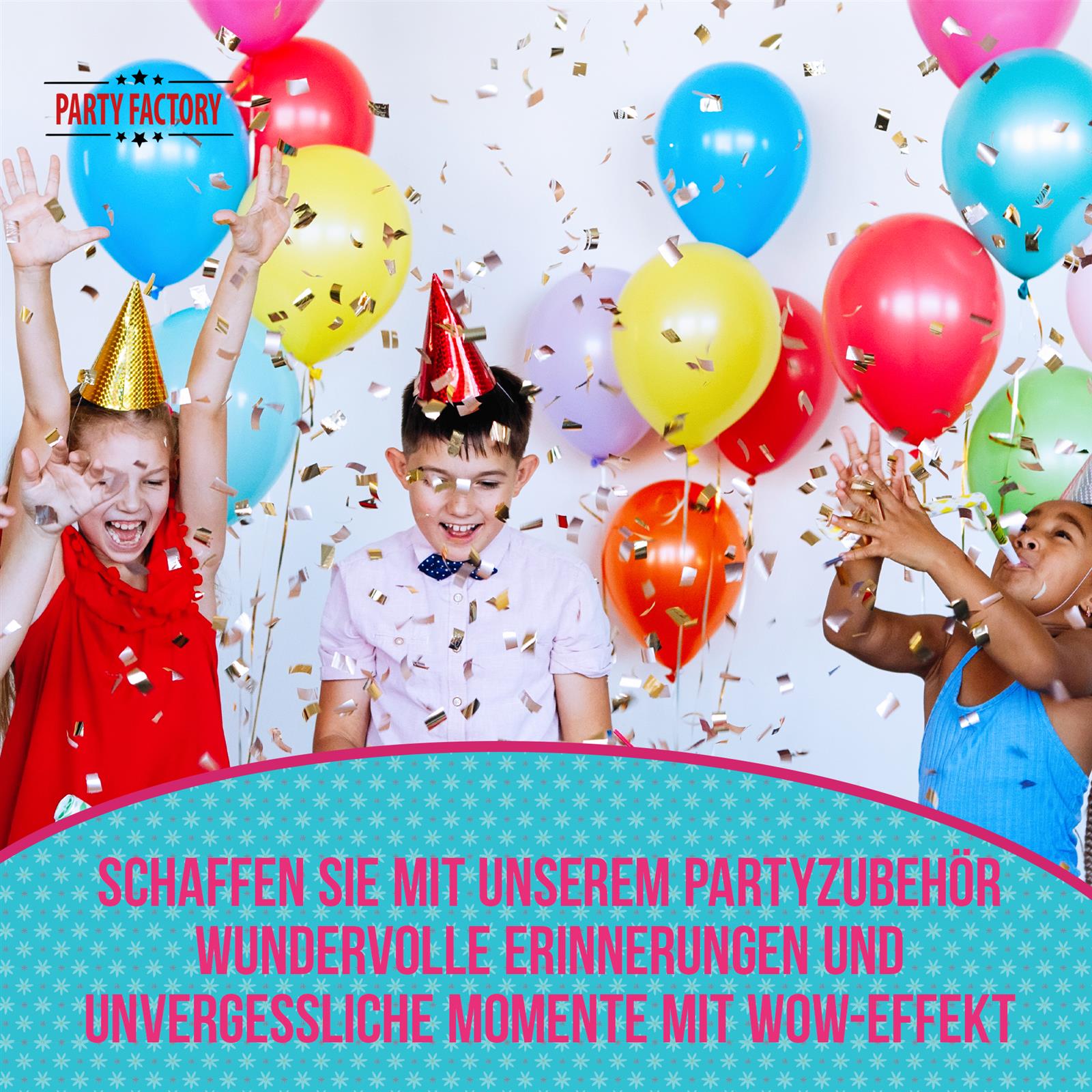 Heidi Ballongirlande Set 60-teilig 7