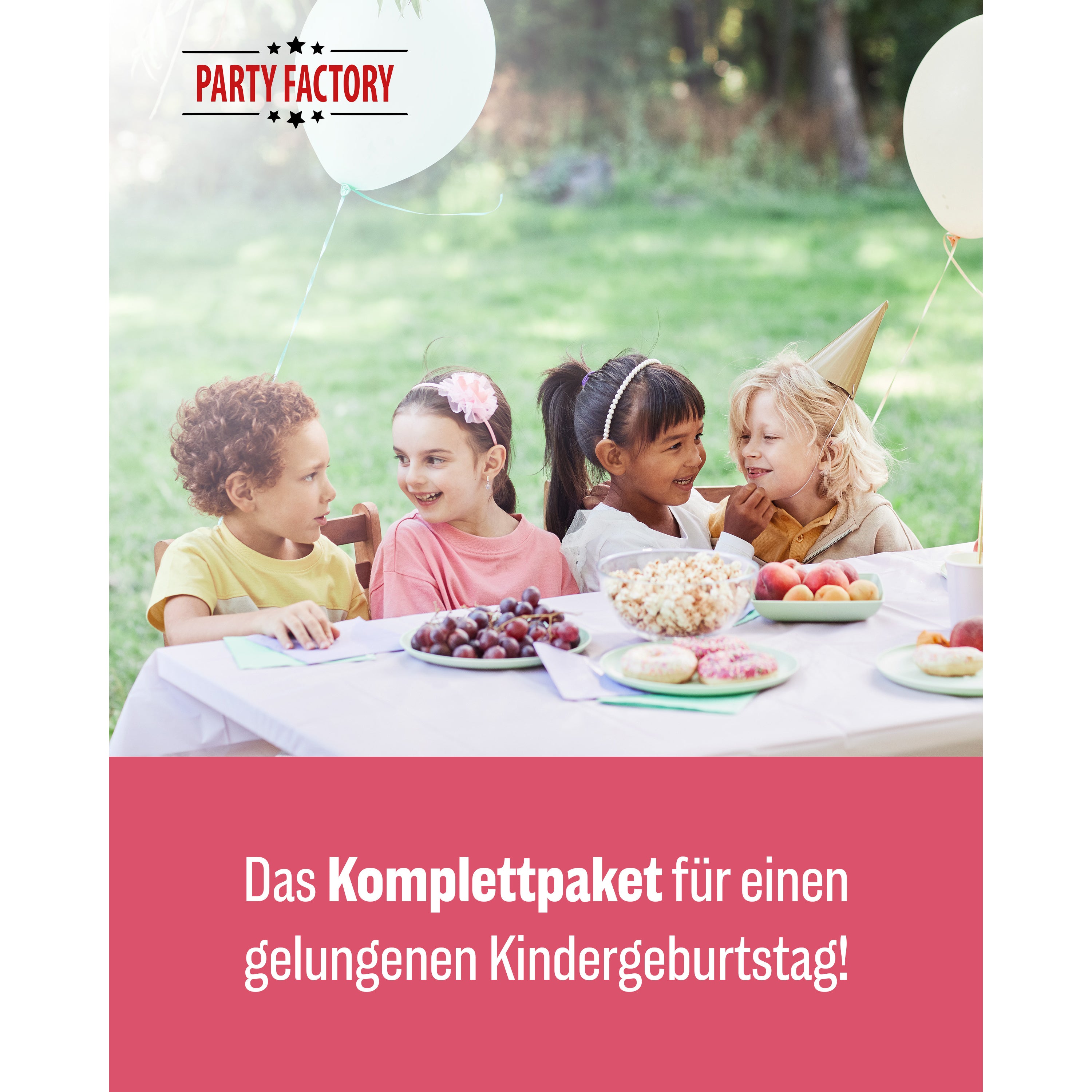 Prinzessin Lilifee 37-tlg. Party Set – Deko mit Wimpel Servietten 3