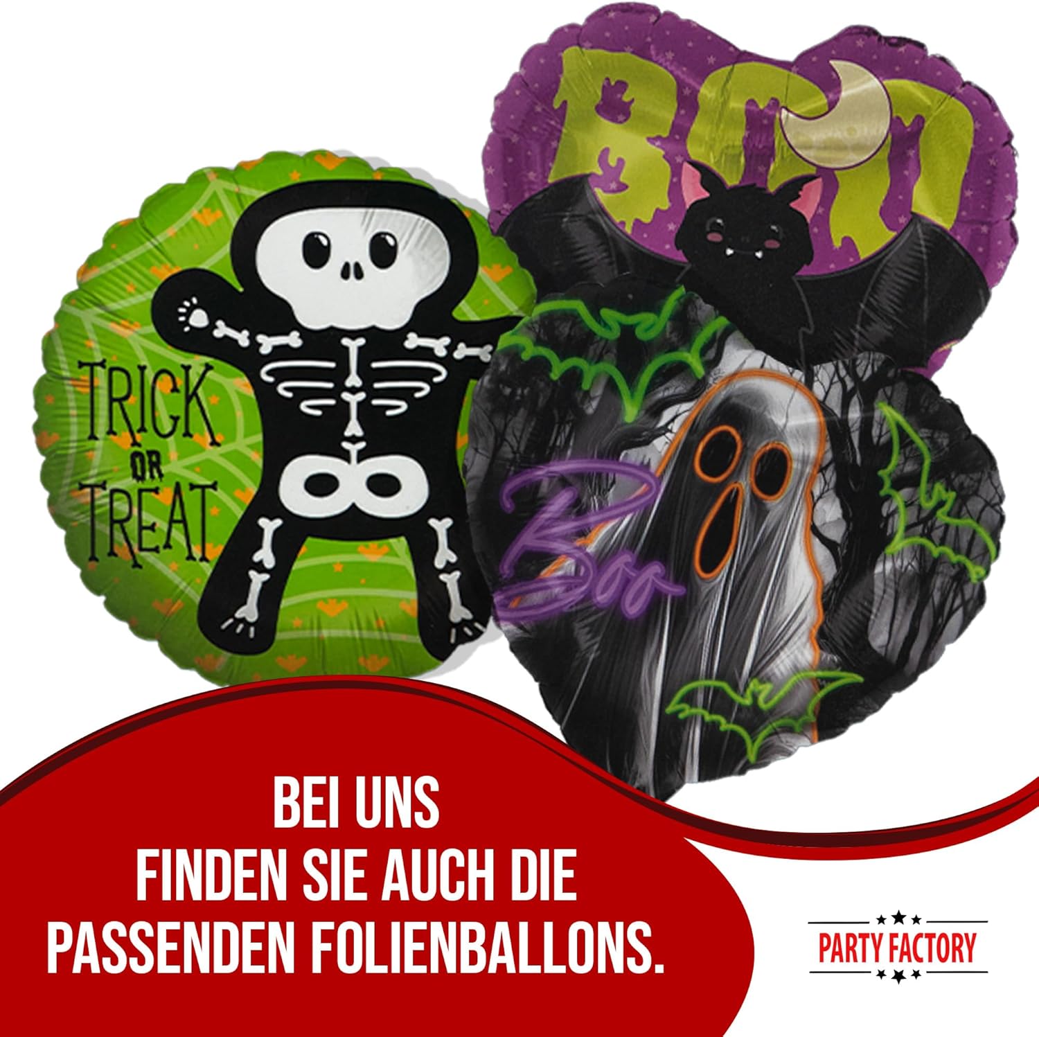 Halloween Skelett 36-teiliges Party-Set mit Tellern Bechern Servietten Deko 6
