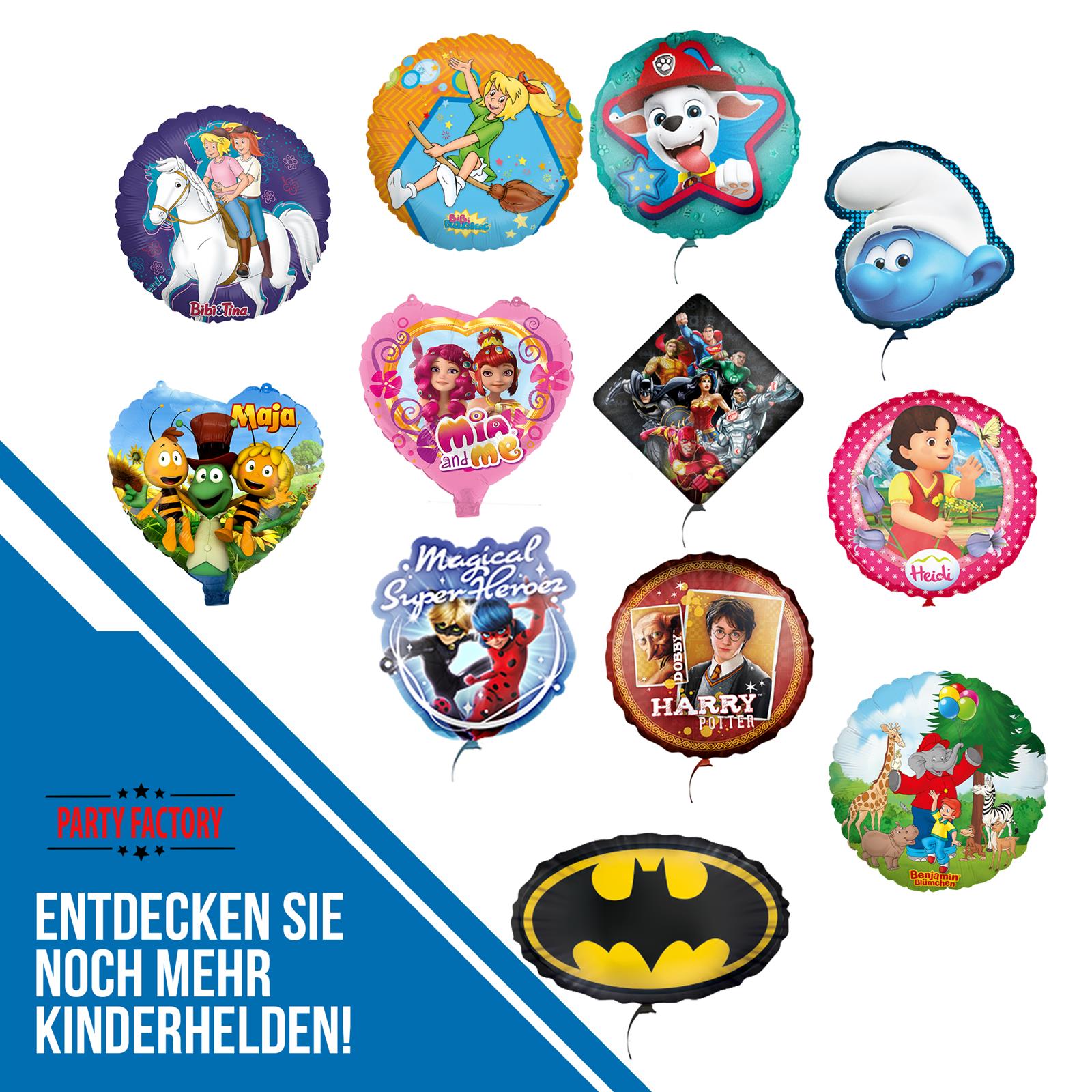 Justice League Latexballons Set 25 cm 10 Stk. 7