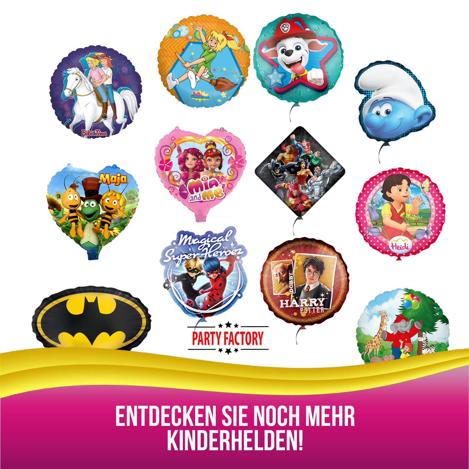 Mia and Me Latexballons Set 25 cm 10 Stk. 7