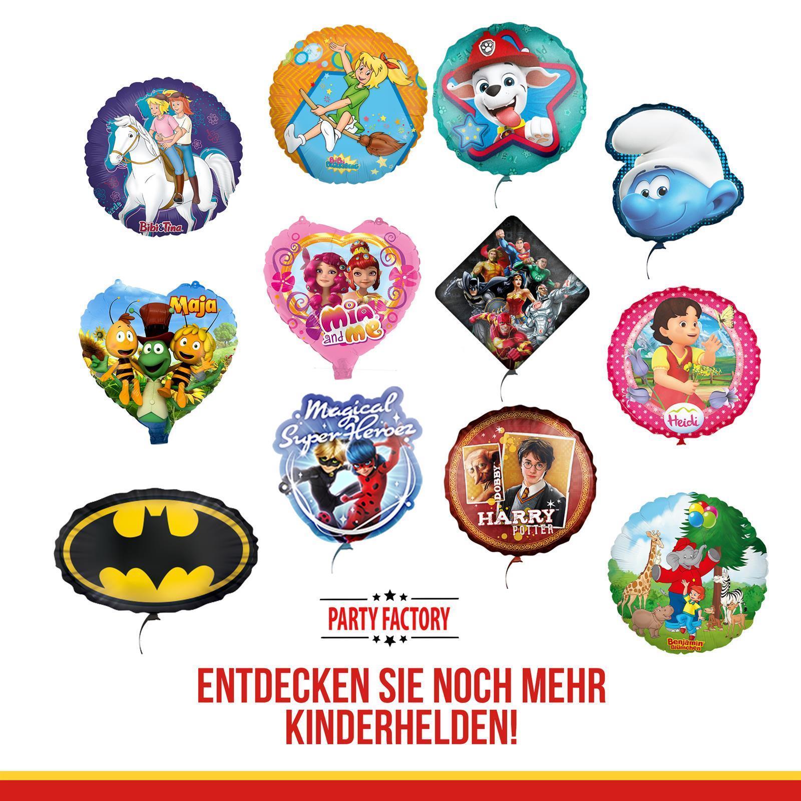 Paw Patrol Folienballon Chase bunt Ø45 cm rund Motiv 1 6