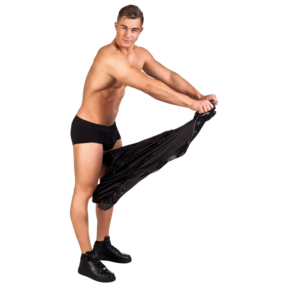 Stripperhose M/L – Schwarze Reißverschluss-Hose zum Abreißen für Männer 3
