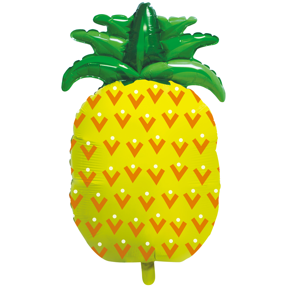 Ananas Supershape Folienballon, 52x100 cm