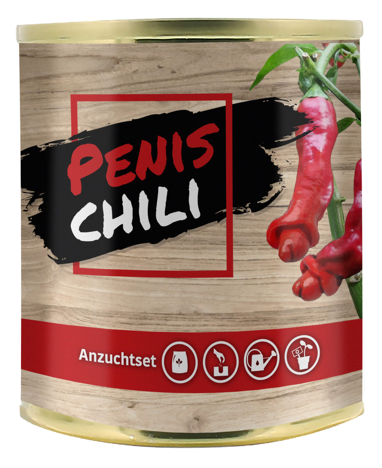 Anzuchtset Penis Chili 1 Dose JGA Geschenk für Juggesellinnenabschied 1