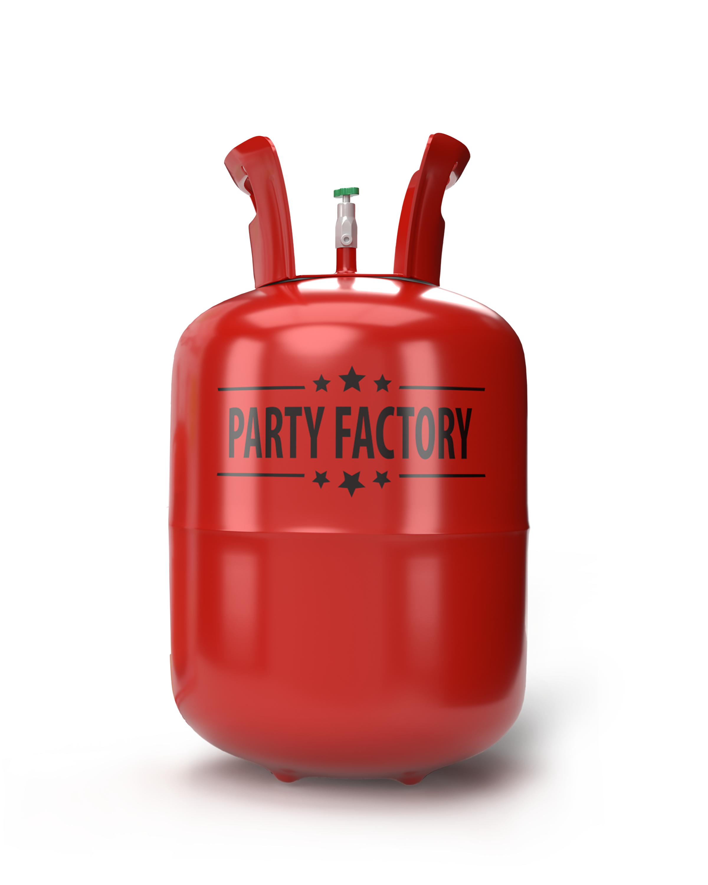 Ballongas Helium für bis zu 50 Luftballons, 0,4m³ Einwegflasche