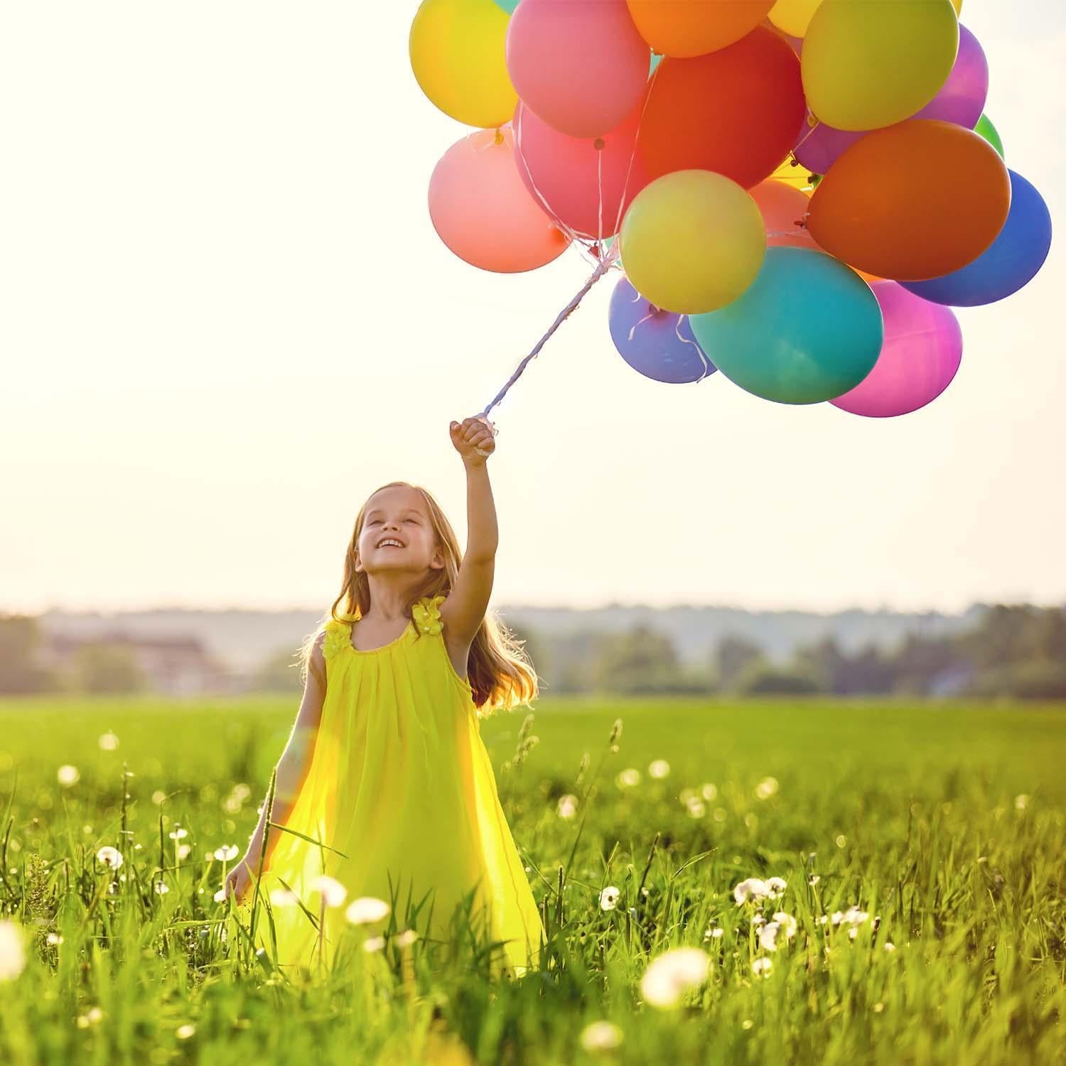 Ballongas Helium im Set mit 20 Luftballons 140 5