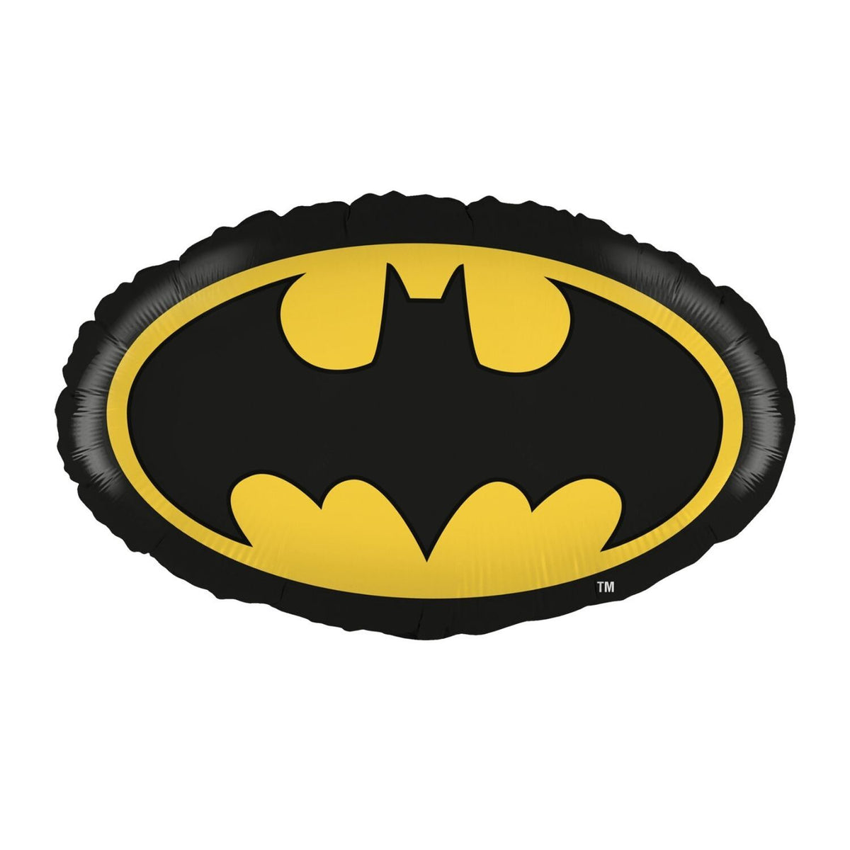 Batman 3er-Set Folienballons Ø45 cm schwarz gelb blau 4