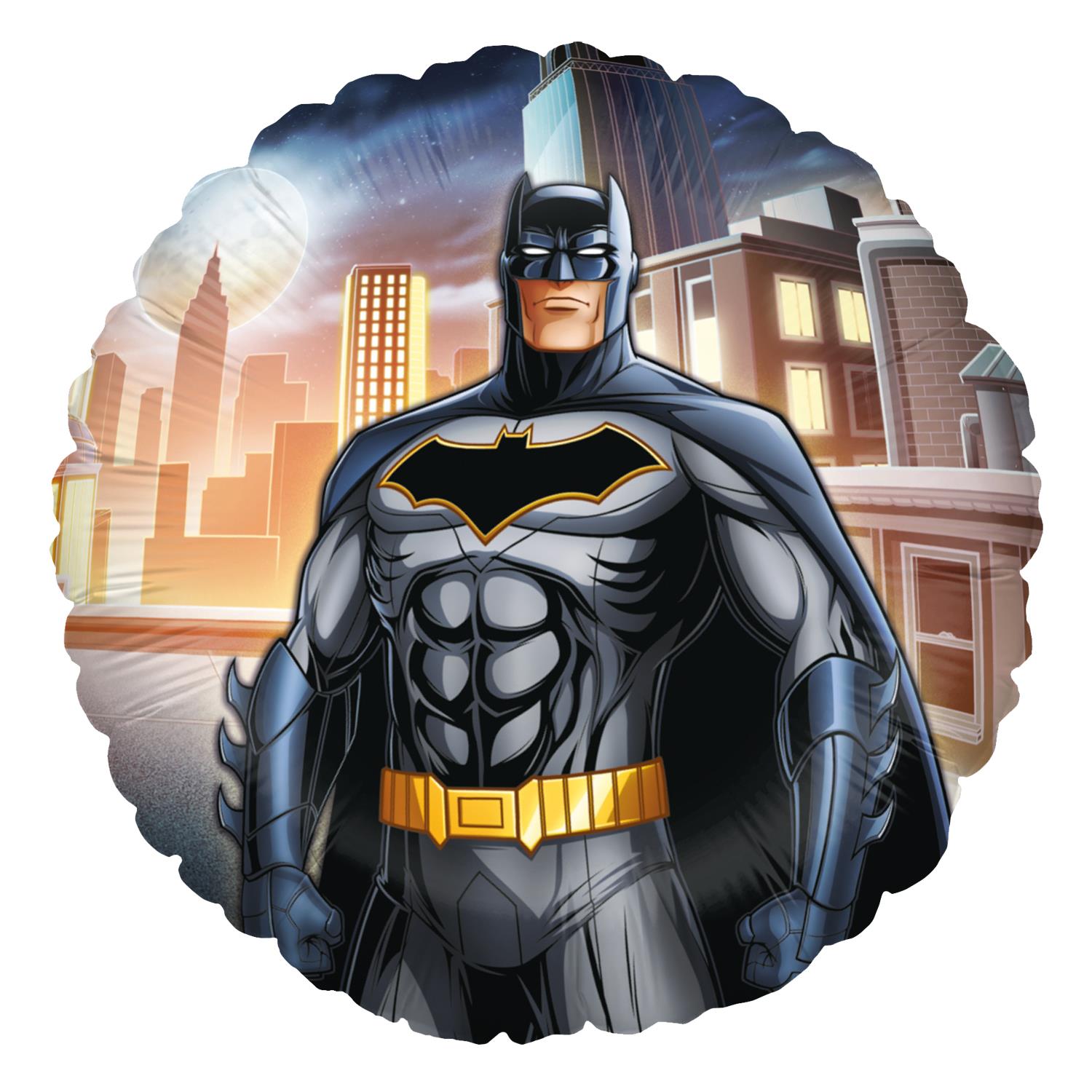 Batman Folienballon - rund Steht 1