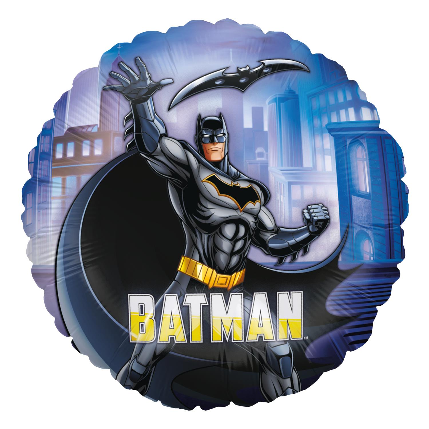 Batman Folienballon - rund in Aktion 1