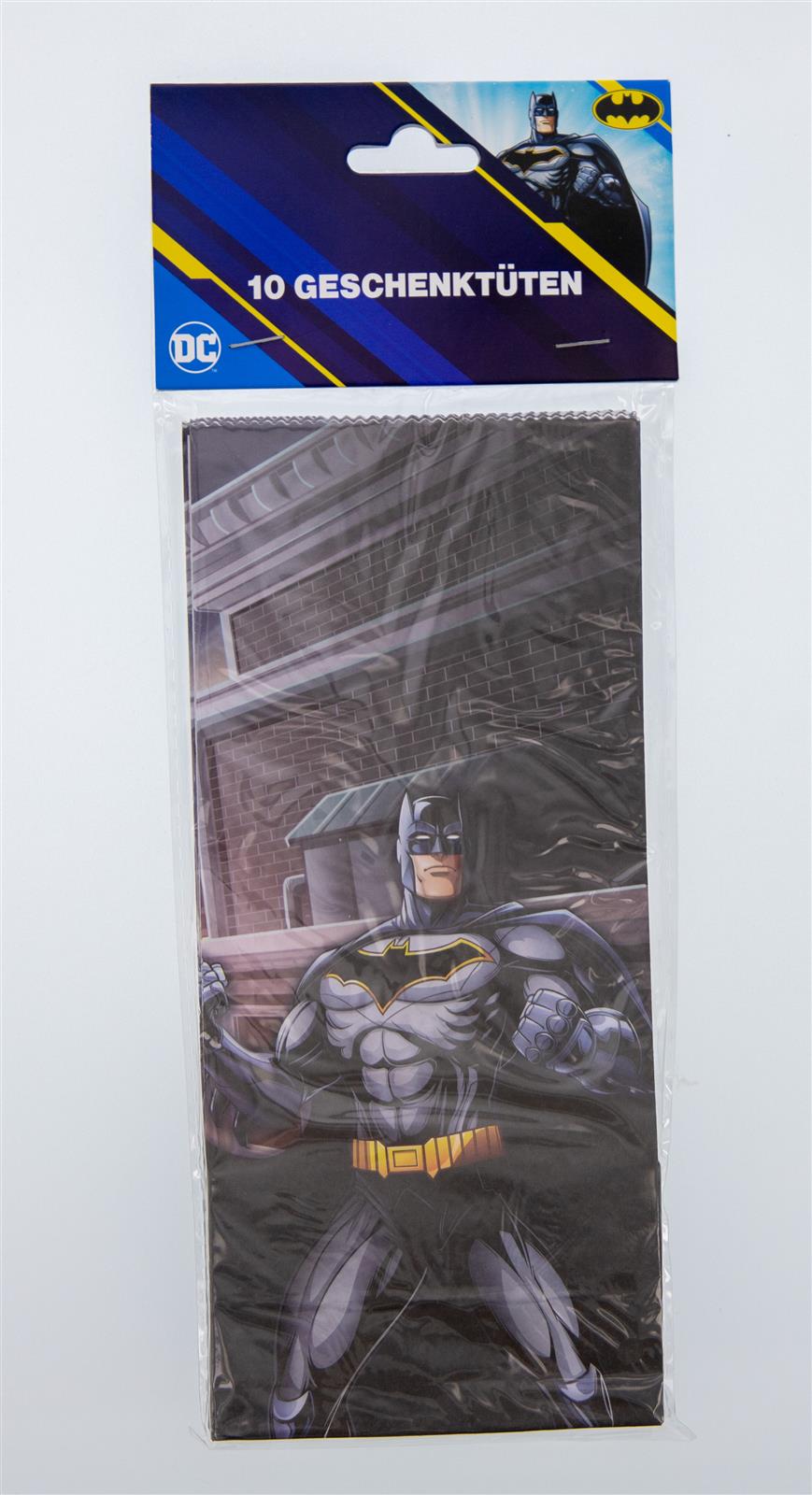 Batman Party-Tüte Papier inkl. Sticker 10 Stk. 2