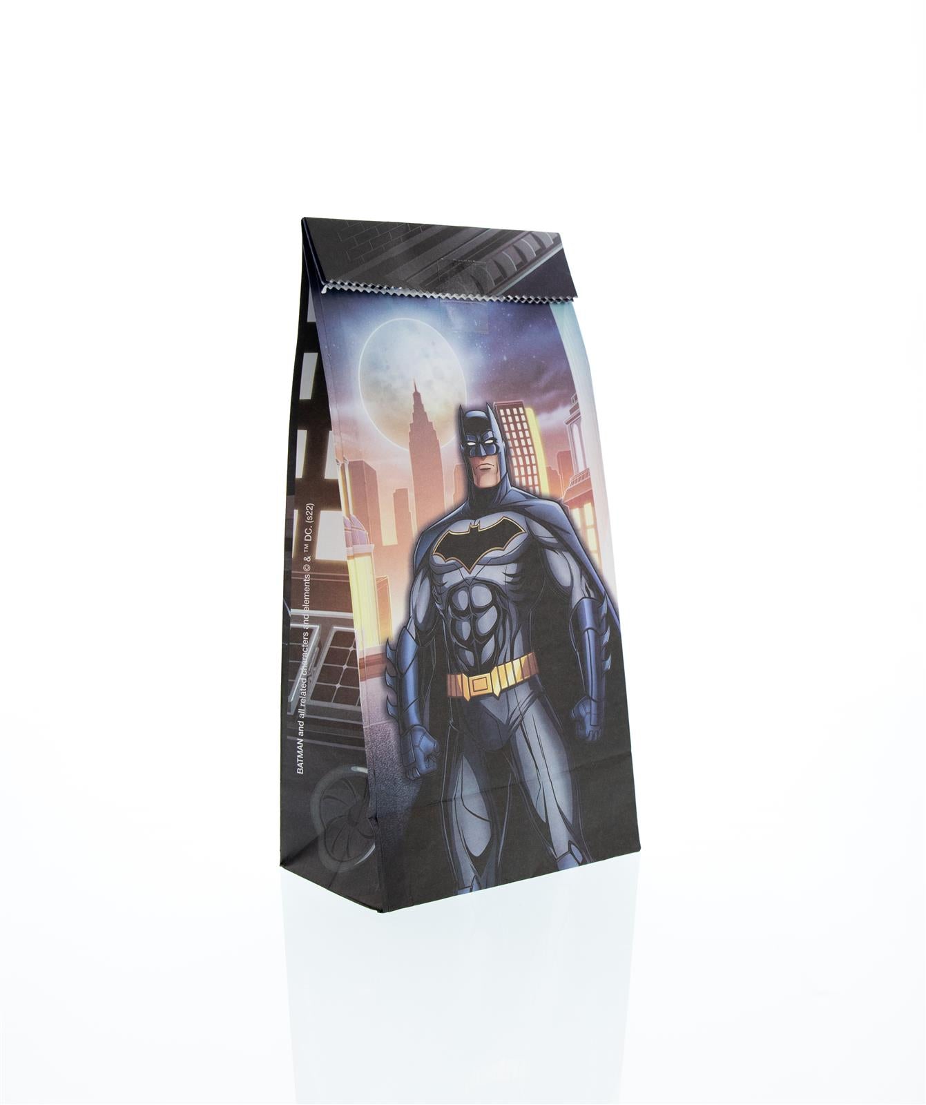 Batman Party-Tüte Papier inkl. Sticker 10 Stk. 8