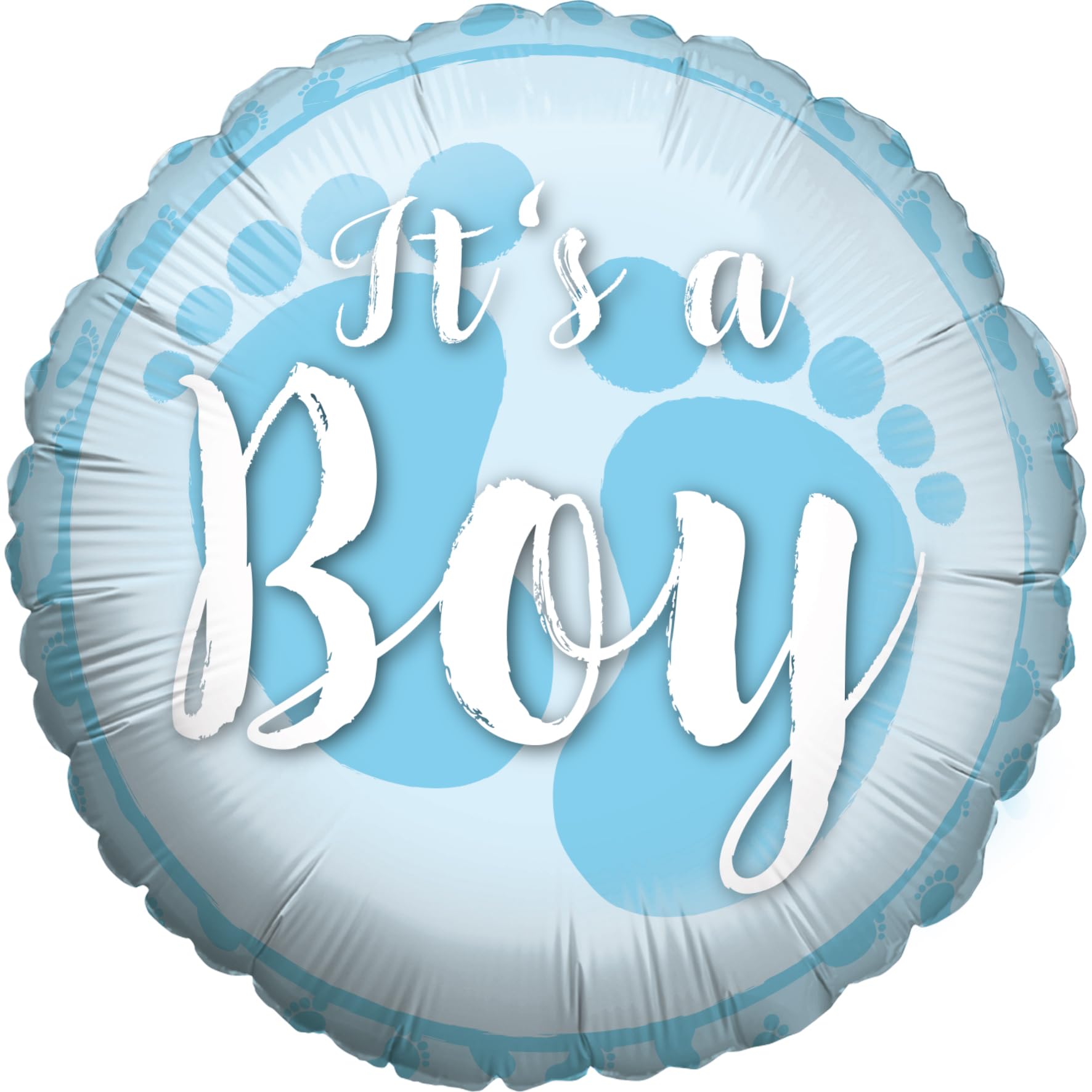 Folienballon Gender Reveal its a Boyl rund 45cm