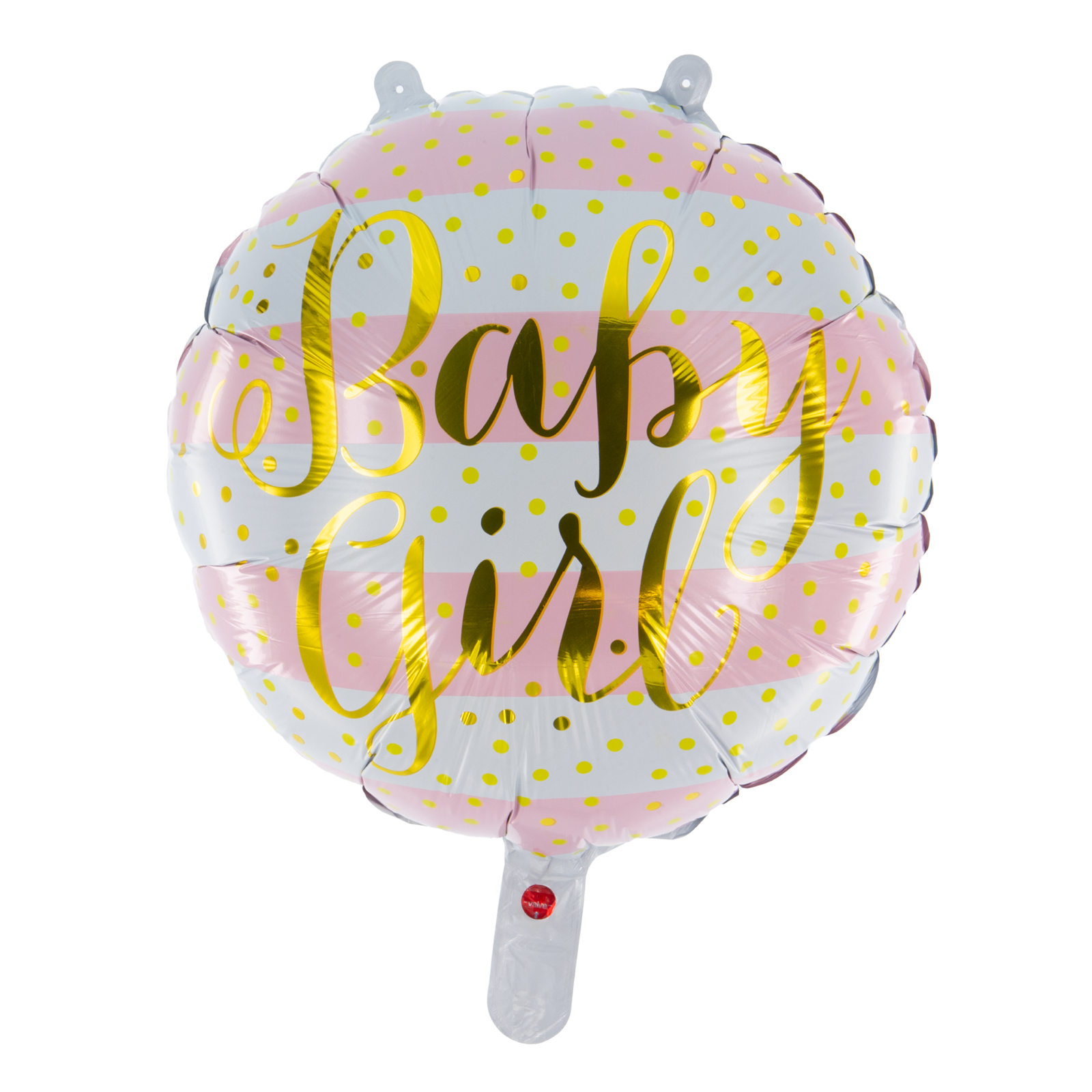 Folienballon Rund Baby Girl 45cm 1