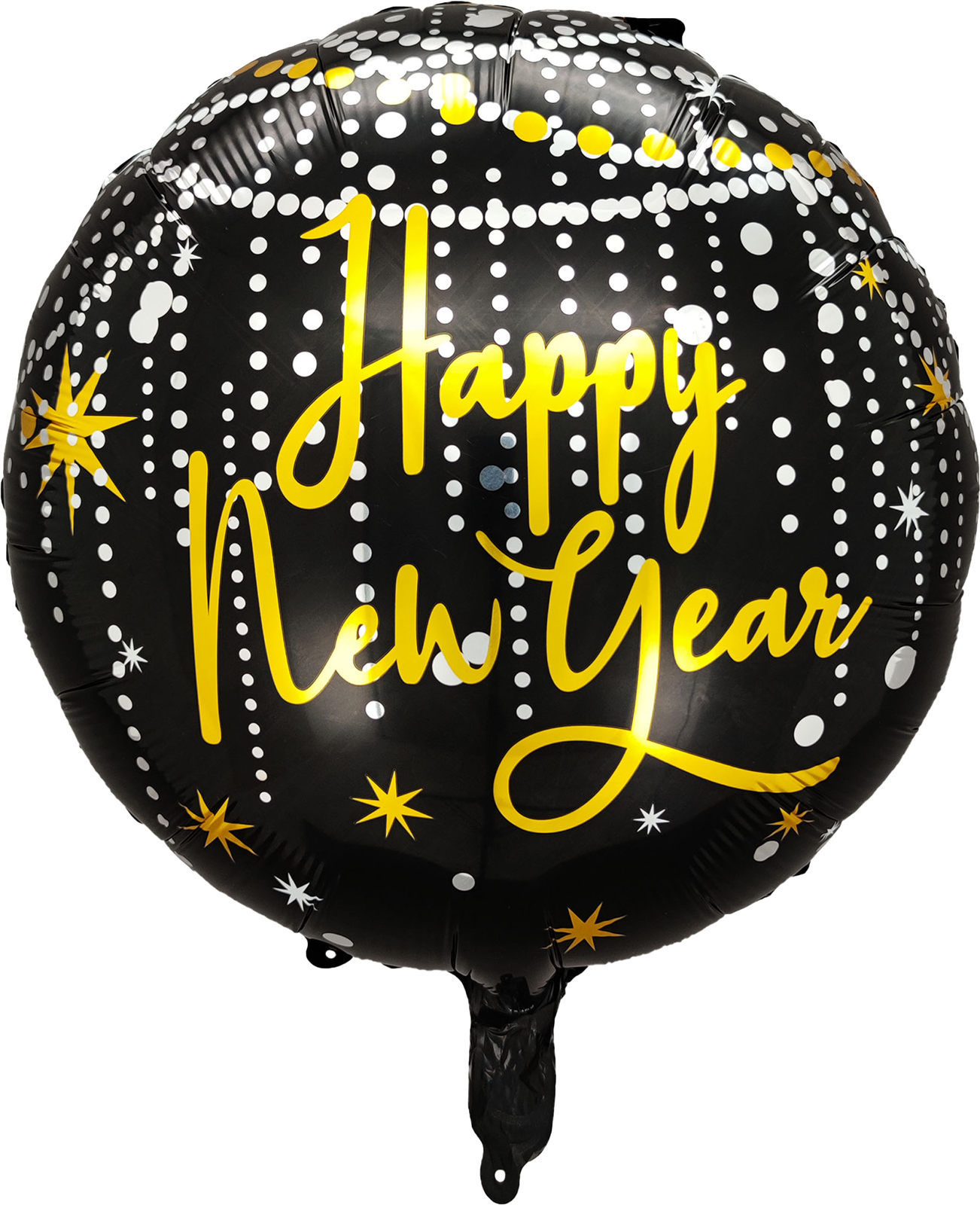 Folienballon Rund Happy New Year Ketten 45cm 8