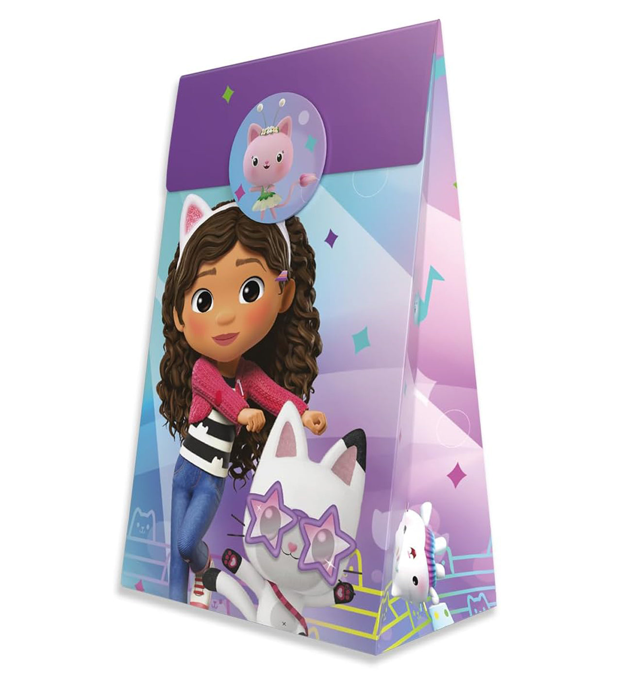 Gabby’s Dollhouse Geschenktüten 10 Stück – Partytüten für Kindergeburtstag