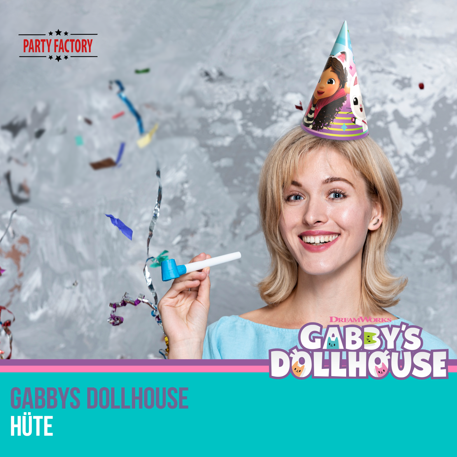 Gabby’s Dollhouse Partyhüte 10 Stück 6
