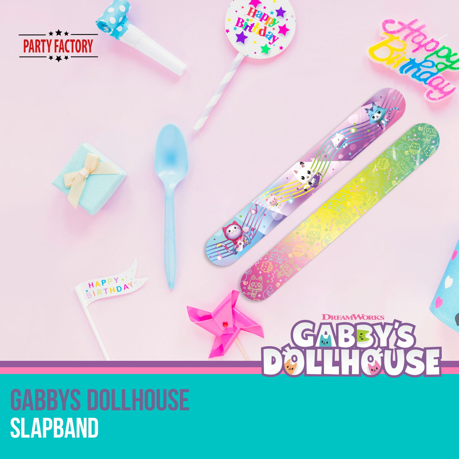 Gabby’s Dollhouse Slapband 2er Set 3