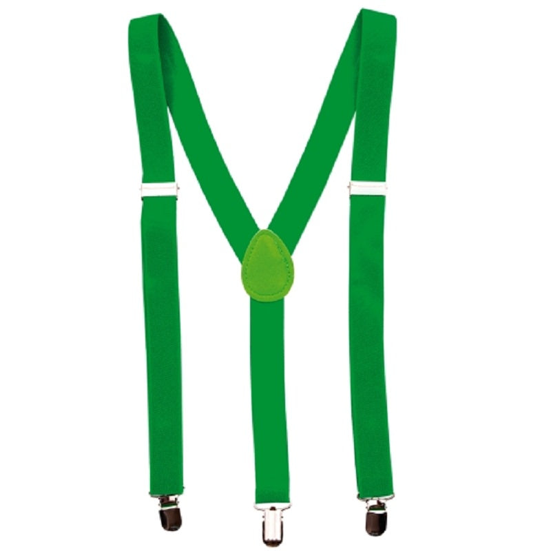Hosenträger 2,5 cm dunkelgrün