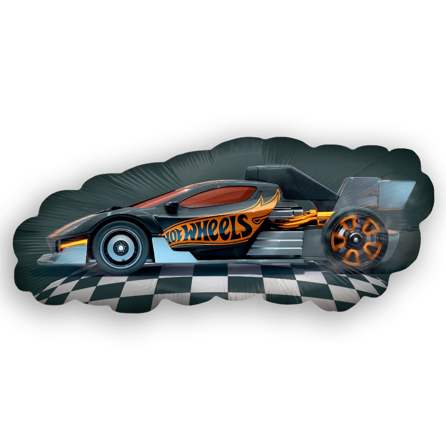Hot Wheels Folienballon 66 x 37 cm Shape Rennwagen