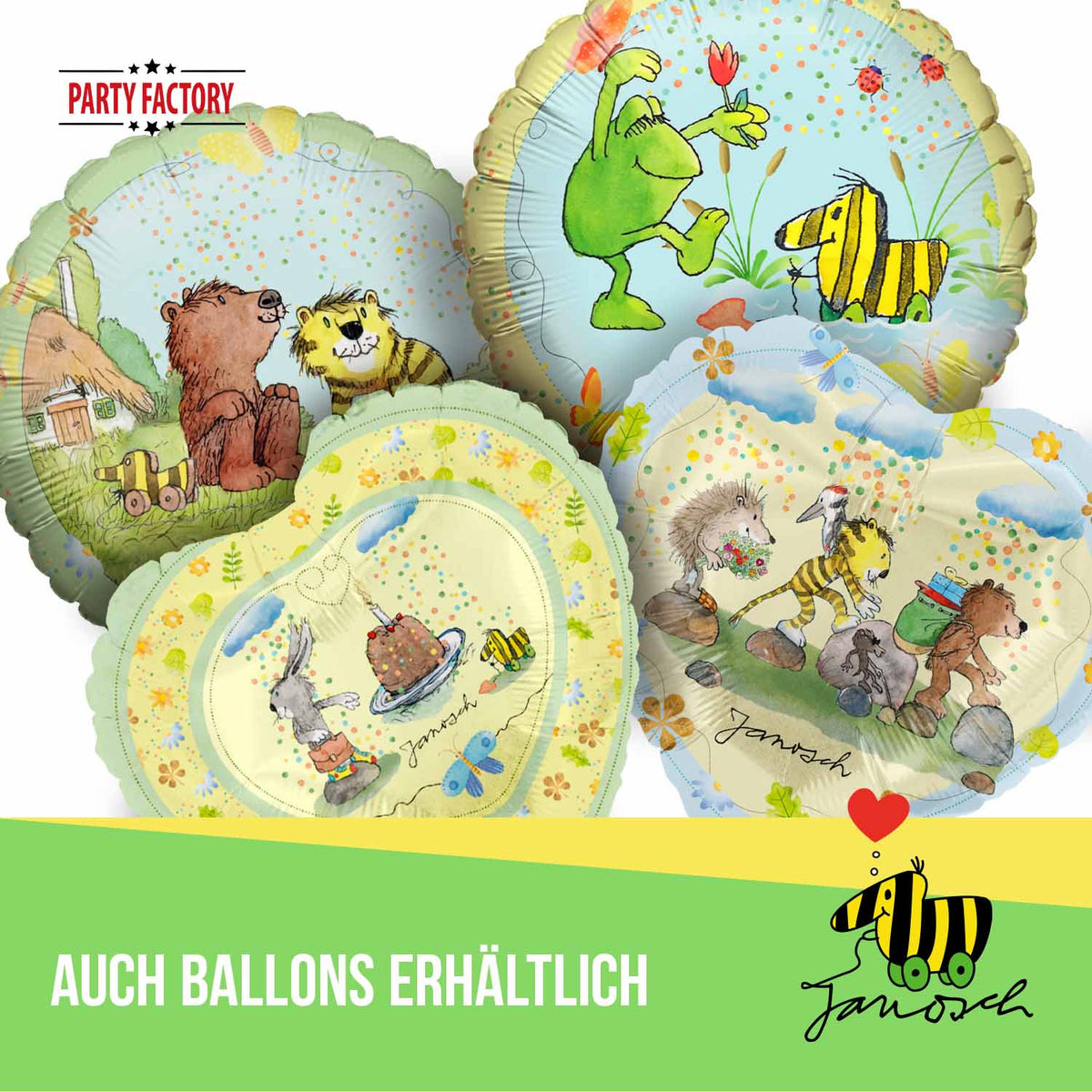 Janosch pastellig Pappbecher 250 ml 8er 5