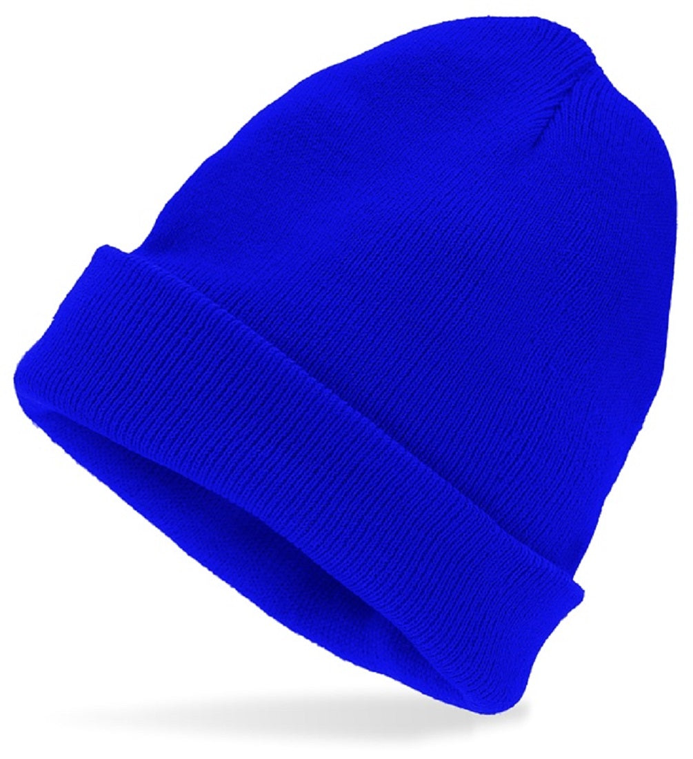 Mütze Beanie in Wolloptik Strickmütze in 80er Jahre Look 2