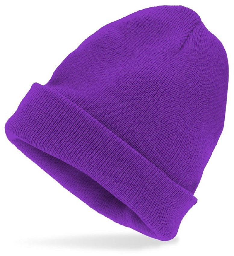Mütze Beanie in Wolloptik Strickmütze in 80er Jahre Look 8