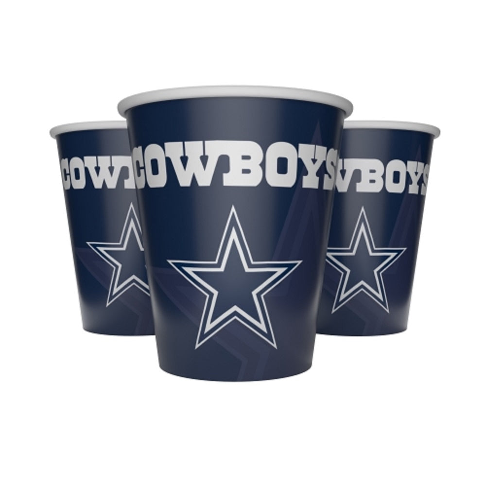 NFL Dallas Cowboys Pappbecher 250 ml 8er 1