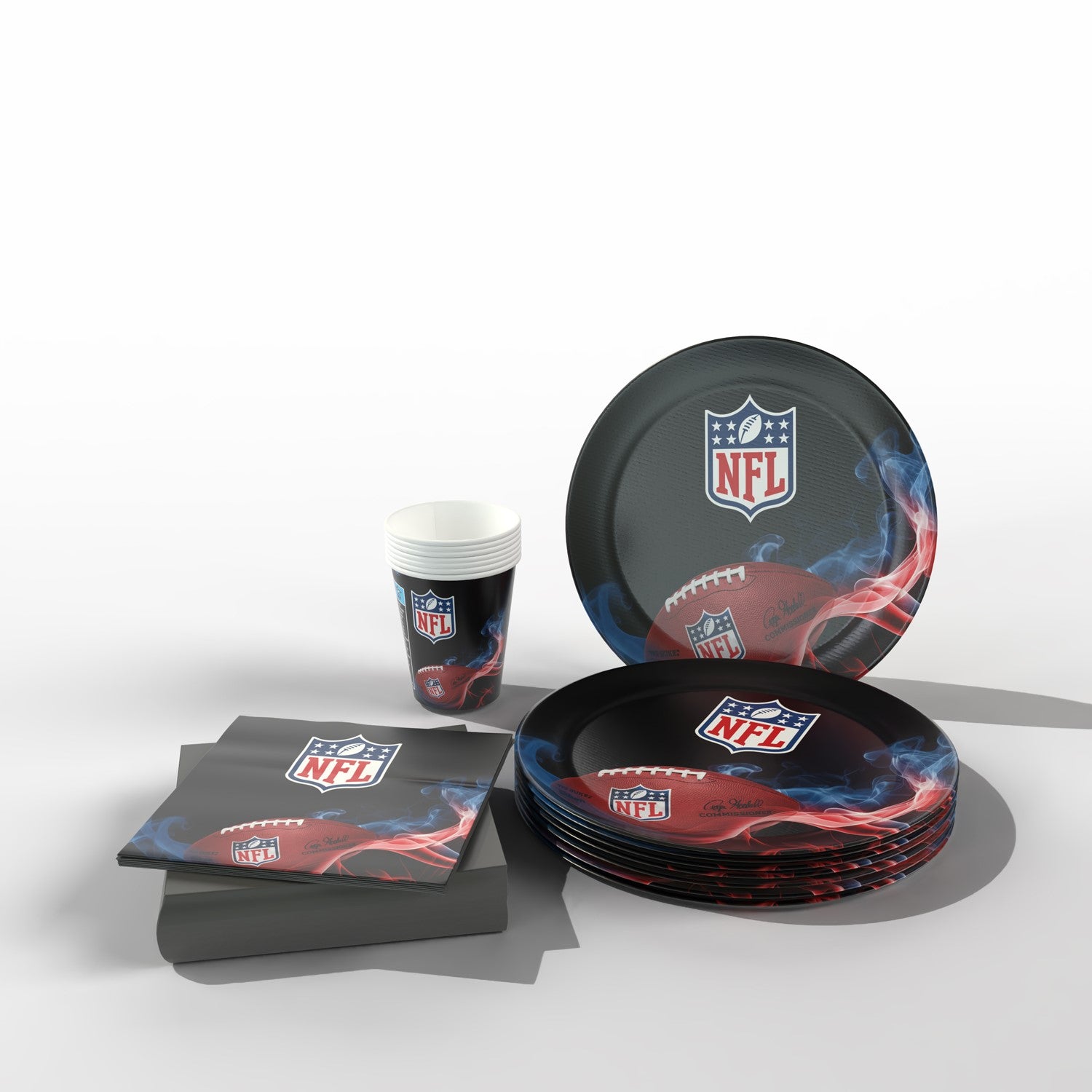 NFL Party-Set 2 32-teilig Einweggeschirr