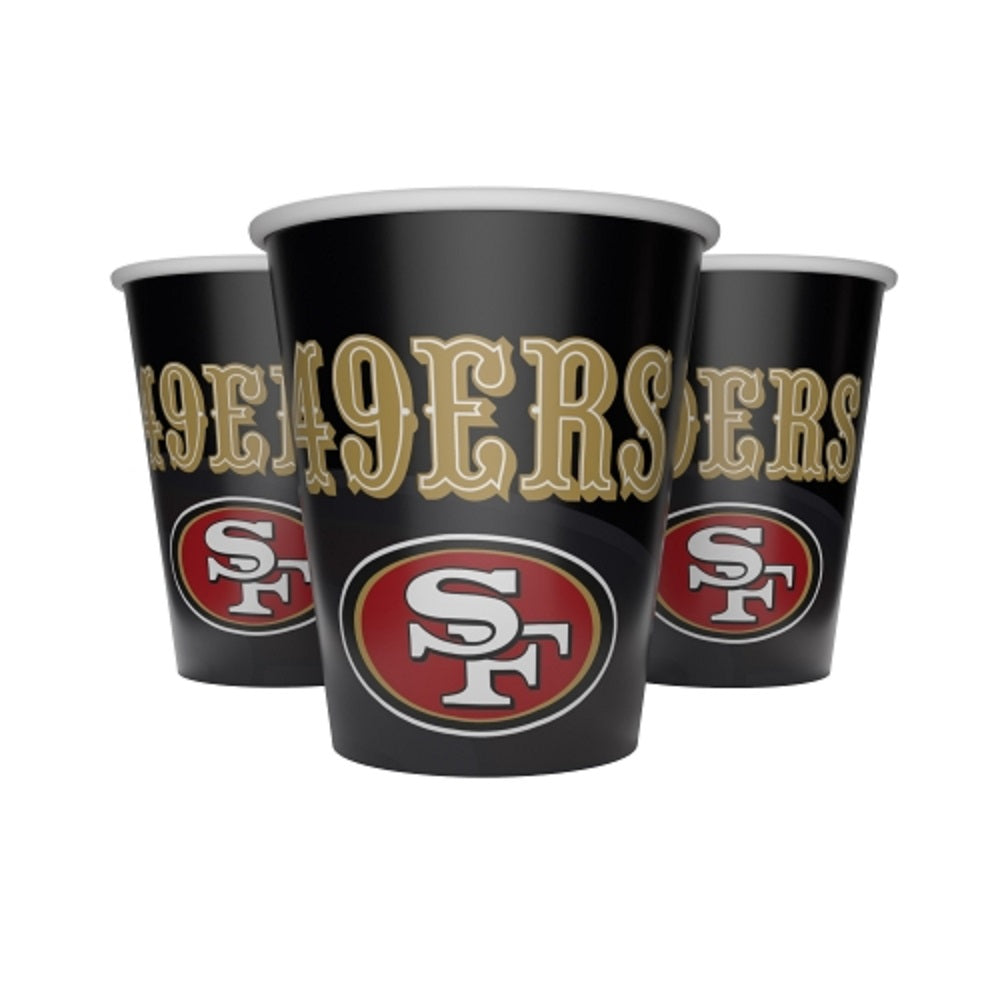 NFL San Francisco Pappbecher 250 ml 8er 1