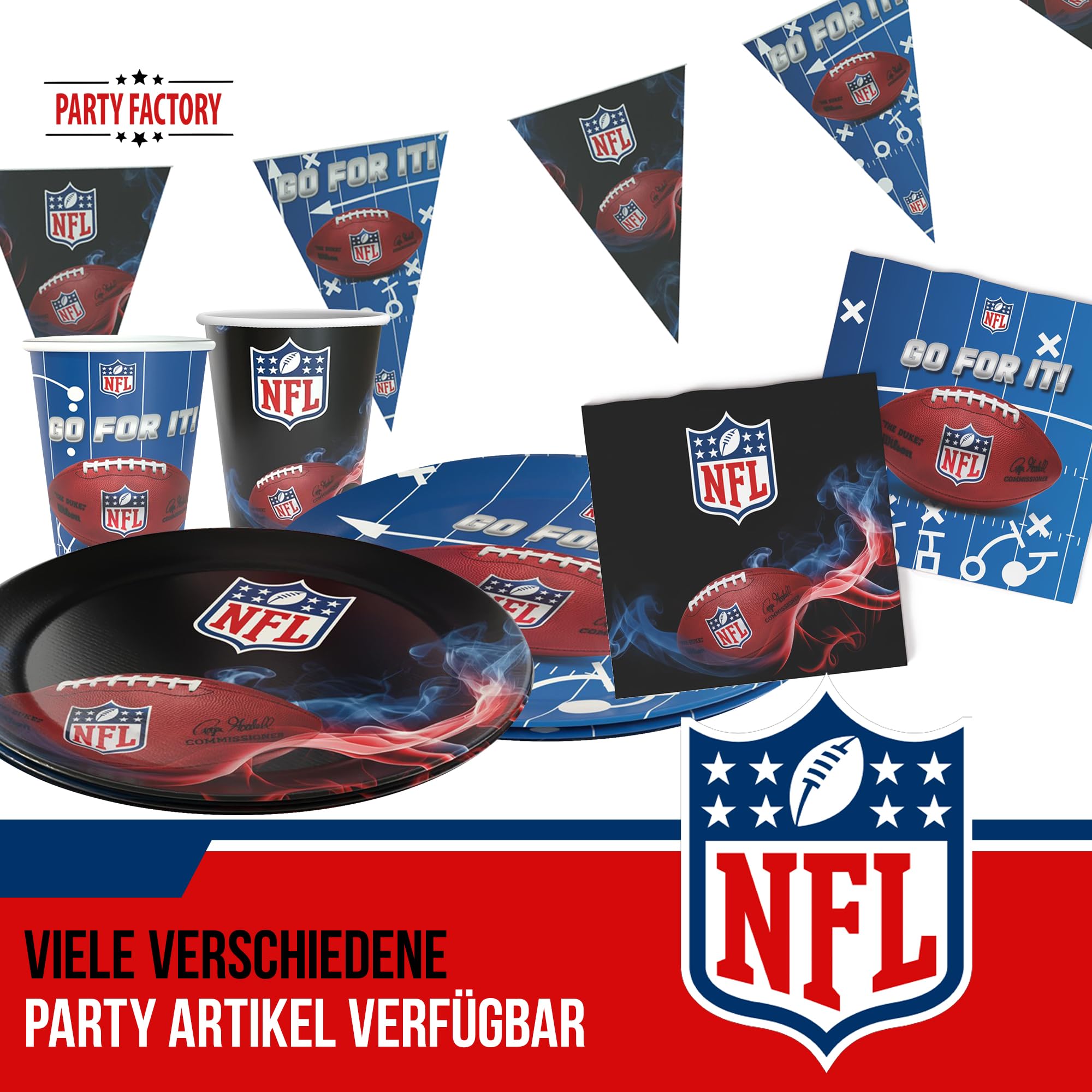 NFL Wimpelkette 5m 4
