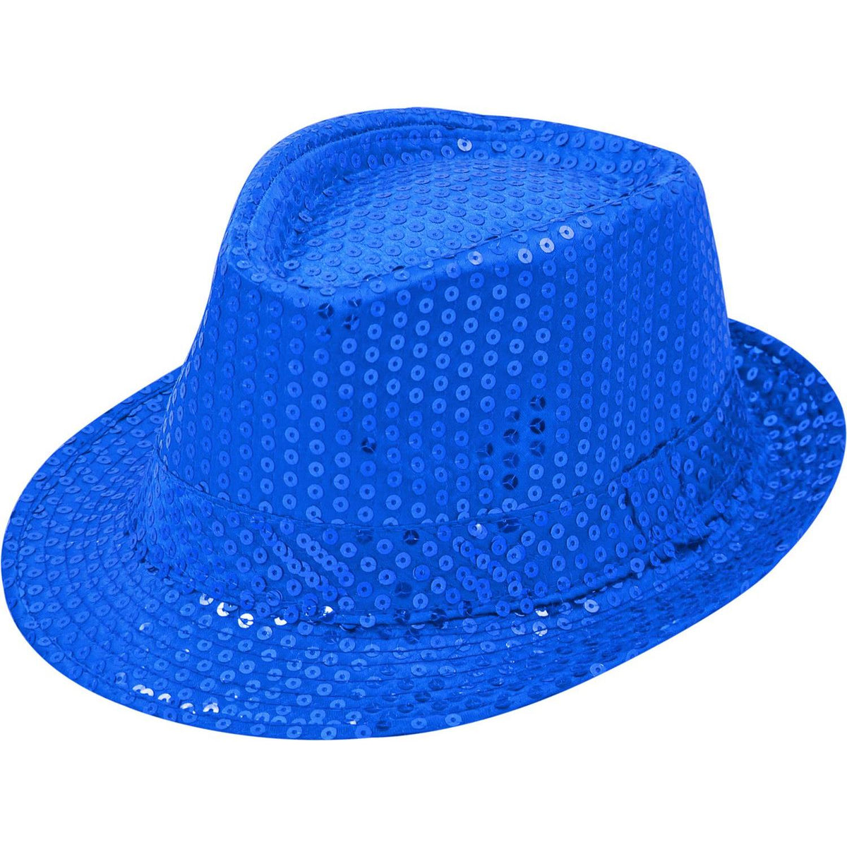 Pailletten-Hut verschiedene Farben Auswahl Basic Kostüm Accessoire 3