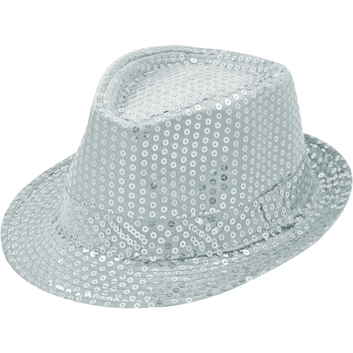 Pailletten-Hut verschiedene Farben Auswahl Basic Kostüm Accessoire 7