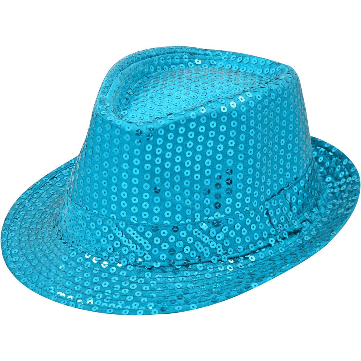 Pailletten-Hut verschiedene Farben Auswahl Basic Kostüm Accessoire 9
