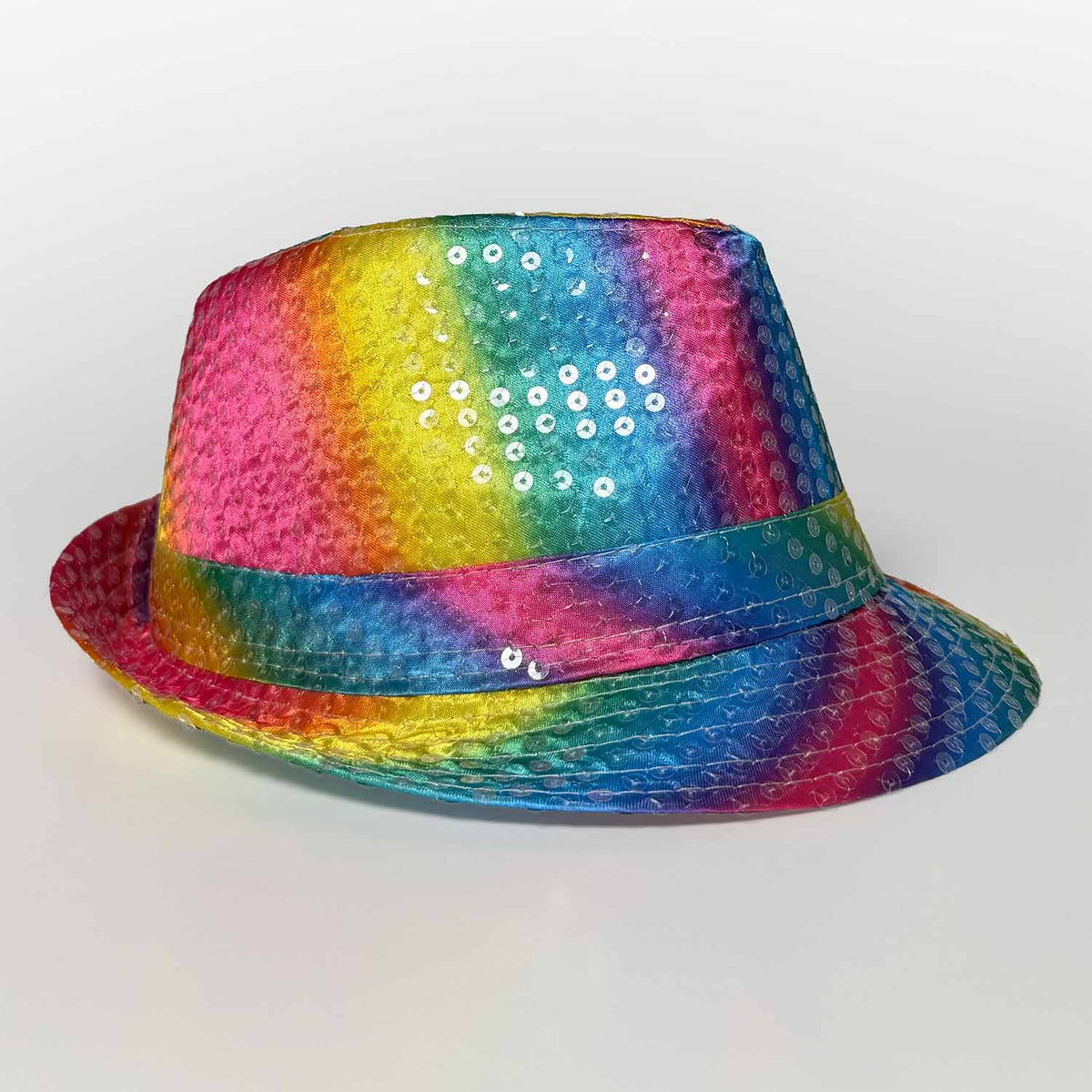 Pailletten-Hut verschiedene Farben Auswahl Basic Kostüm Accessoire 14