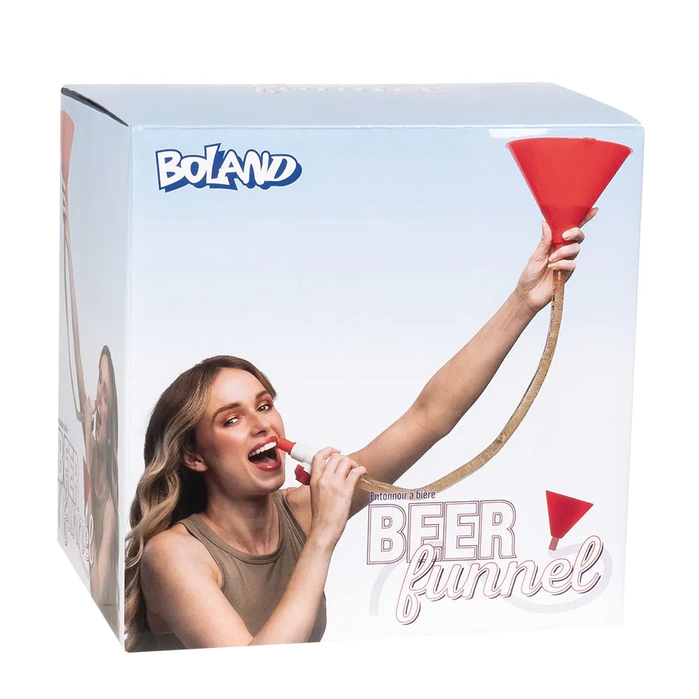 Party Trink Trichter Beer Funnel Biertrichter mit Schlauch