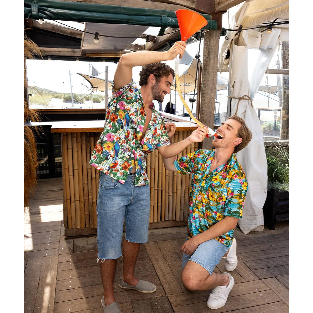 Party Trink Trichter Beer Funnel Biertrichter mit Schlauch 4