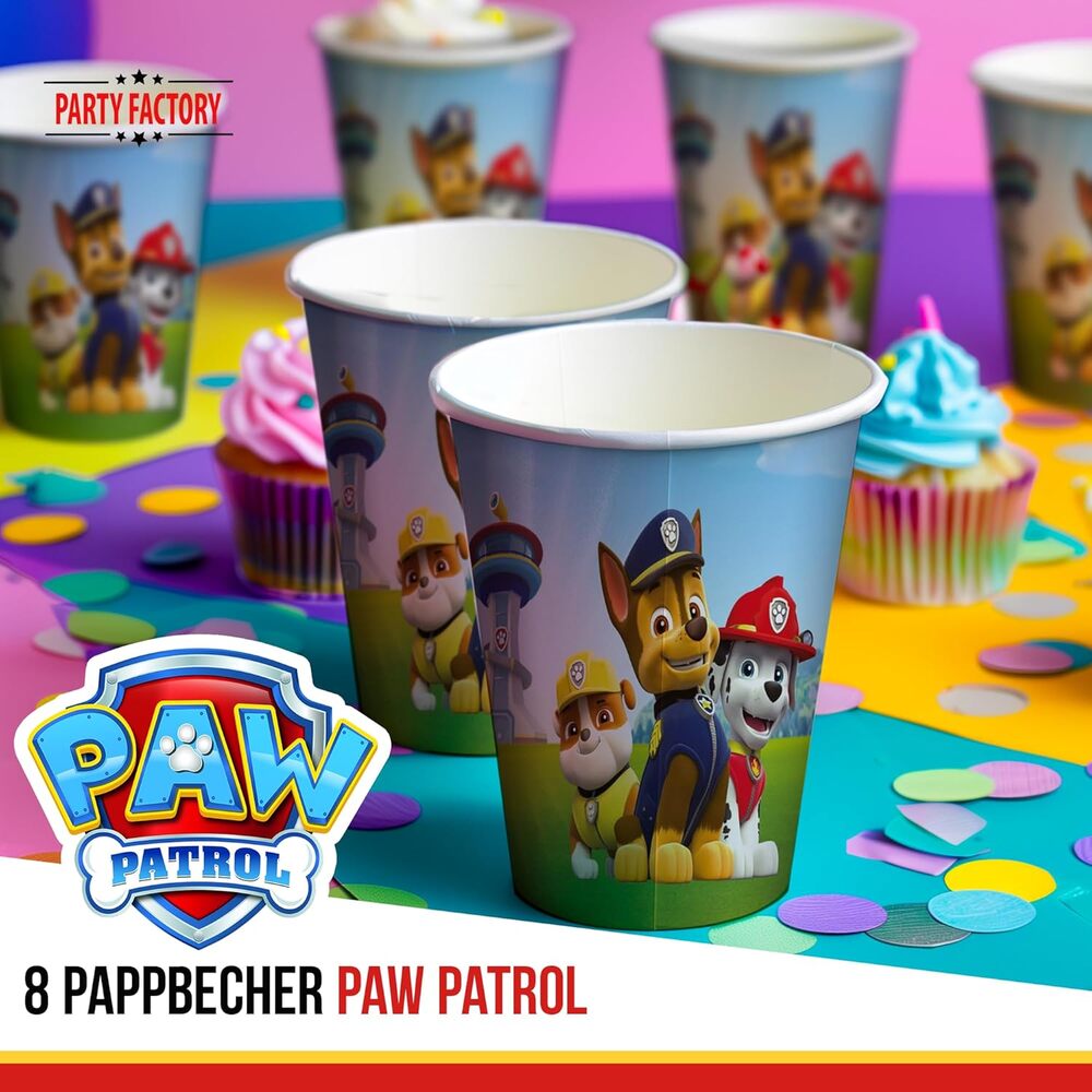 Paw Patrol Becher 250 ml 8er-Pack 2