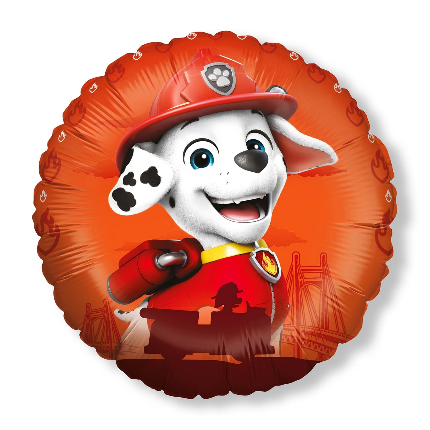 Paw Patrol Folienballon Marshall rund rot ⌀ 45 cm 1