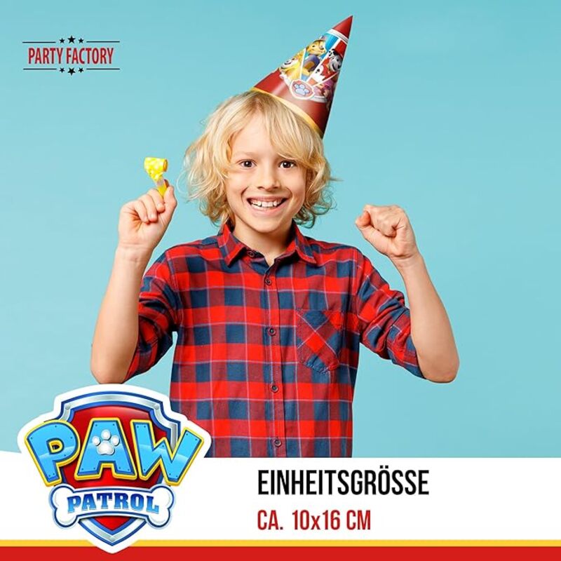Paw Patrol Partyhüte 10 Stück 3