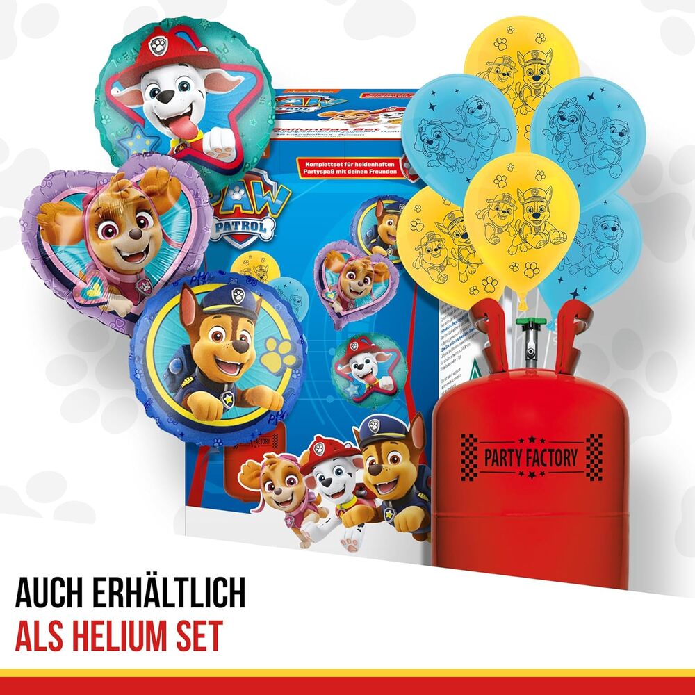Paw Patrol Set aus 10 Latexballons Ø25 cm 5