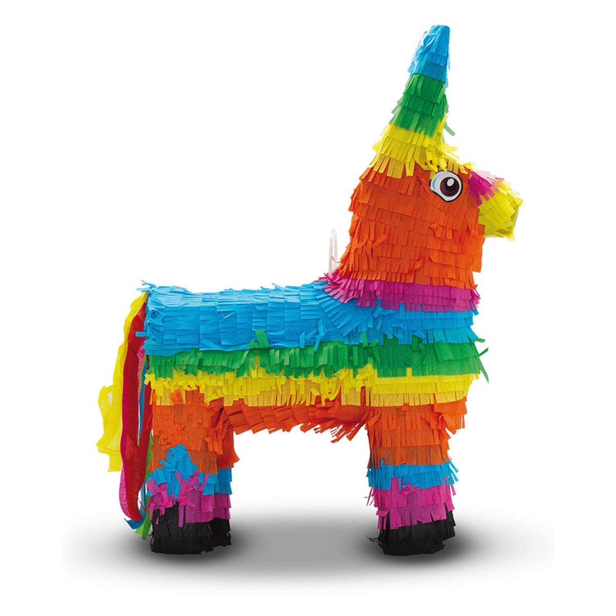 Pinata bunter Esel 41 x 55 cm Partyspiele Kinder Geburtstag Deko Geburtstagsdeko 8